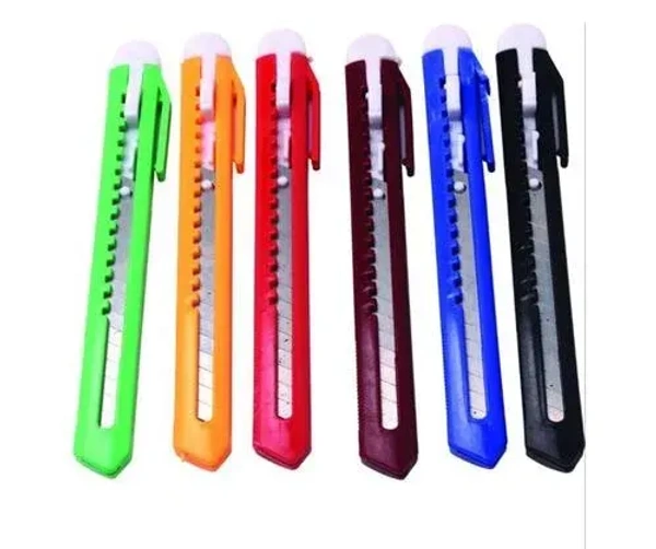 Heavy Duty Industrial Cutter Knife 9mm (Pack of 4) – Precision & Durability - 9 mm, EASY RETURN