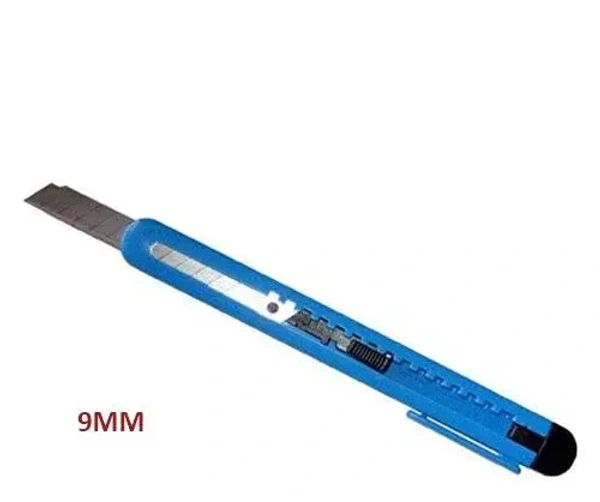 Heavy Duty Industrial Cutter Knife 9mm (Pack of 4) – Precision & Durability - 9 mm, EASY RETURN