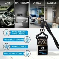 Aiglemont's Cool Water Car Perfume Hanging Pod | Car Air Freshener | Car Accessories - YES, COOL WATER