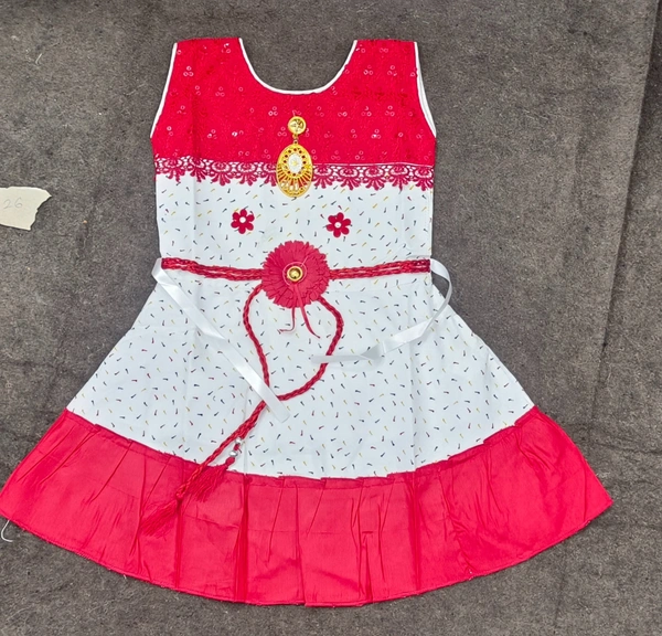  Ethnic Frock - MULTI COLOUR, 6-12 MONTH
