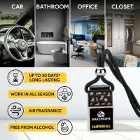 Aiglemont's Aiglemont's Imperial Car Perfume Hanging Pod | Car Air Freshener | Car AccessoriesAqua Fresh Car Perfume Hanging Pod | Car Air Freshener | Car Accessories - YES, IMPERIAL