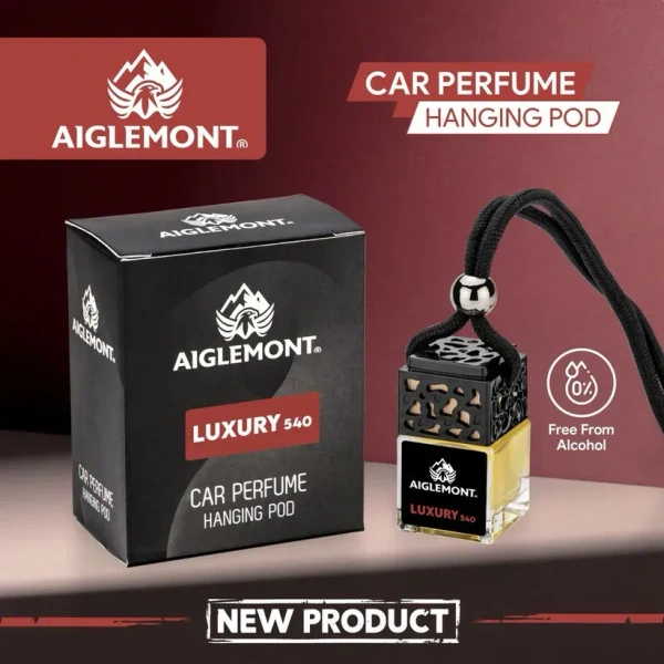 Aiglemont's Luxury 540 Car Perfume Hanging Pod | Car Air Freshener | Car Accessories - yes, ELIXIR PERFUMERY