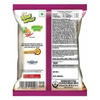 Bingo Masala Tadka Tedhe Medhe 75 g - General Information Brand	Bingo Manufacturer	ITC Ltd. Manufacturer Address	 ITC Limited 37, J.L. Nehru Road, Kolkata - 700071  Manufacturer Email	itccares@itc.in Manufacturer Website	www.aashirvaad.com