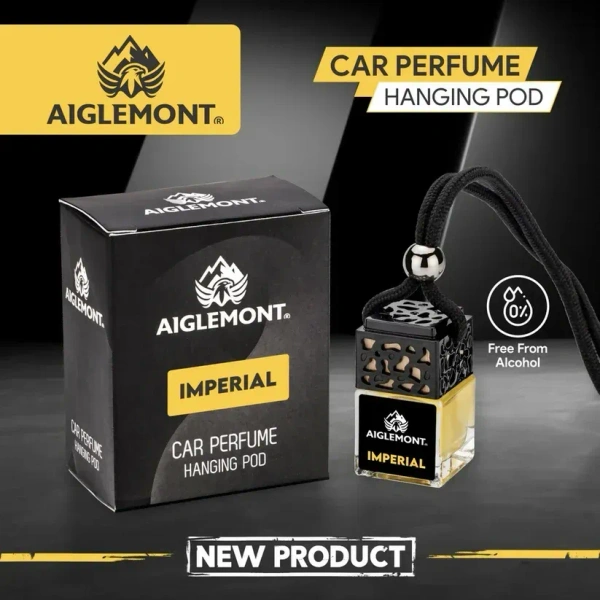 Aiglemont's Aiglemont's Imperial Car Perfume Hanging Pod | Car Air Freshener | Car AccessoriesAqua Fresh Car Perfume Hanging Pod | Car Air Freshener | Car Accessories - YES, IMPERIAL