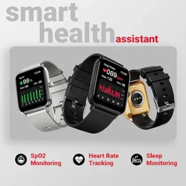 FireBoltt Ninja Call Pro Plus Smart Watch with Bluetooth Calling, Black - YES, BLACK