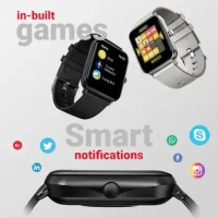 FireBoltt Ninja Call Pro Plus Smart Watch with Bluetooth Calling, Black - YES, BLACK