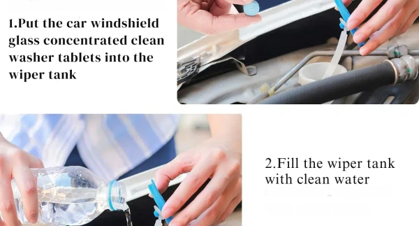 Car Wiper Detergent Effervescent Tablets Washer - EASY RETURN   4 DAY DELIVERY
