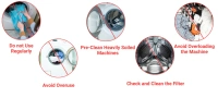 Washing Machine Stain Tank Cleaner Deep Cleaning Detergent Tablet ( 10pc ) - EASY RETURN