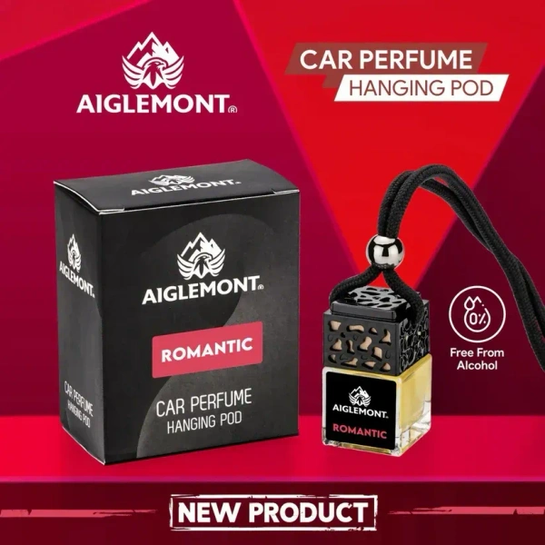 Aiglemont's Imperial Car Perfume Hanging Pod | Car Air Freshener | Car Accessories - YES, ROMANTIC