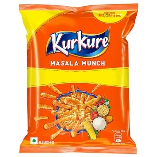 Kurkure Masala Munch 36 g - A perfect blend of taste & unmatched quality Packed in hygenically safe conditions