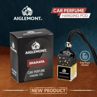 Aiglemont's Aqua Fresh Car Perfume Hanging Pod | Car Air Freshener | Car Accessories - YES, SHANAYA