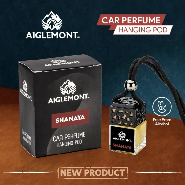 Aiglemont's Aqua Fresh Car Perfume Hanging Pod | Car Air Freshener | Car Accessories - YES, SHANAYA