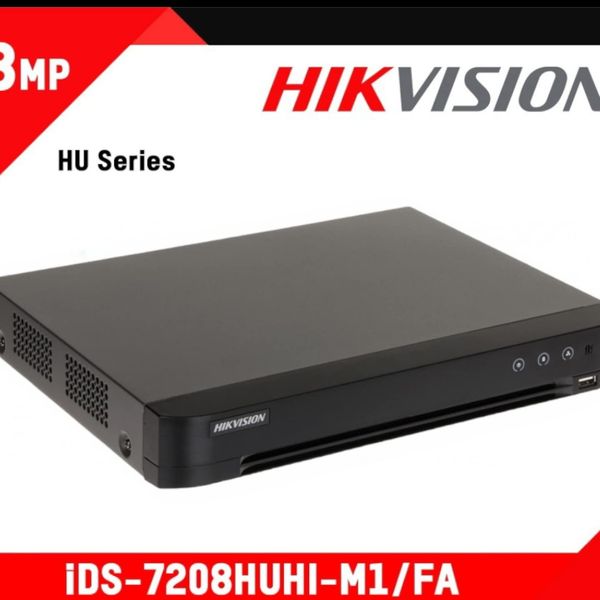 Hikvision iDS-7208HUHI-M1/FA 8 Channel Metal DVR