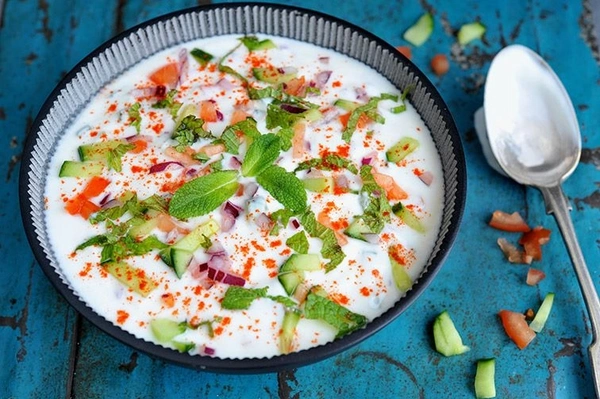 Vegetable Raita