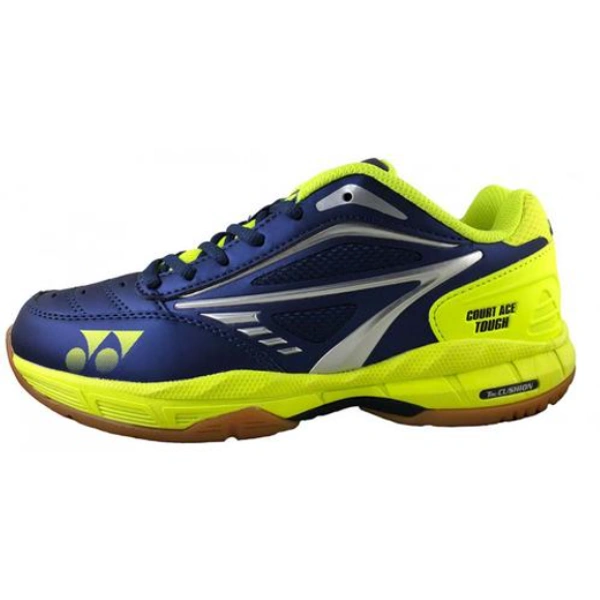 YONEX COURT ACE TOUGH BADMINTON SHOES (NAVY/LIME)