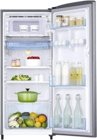 SAMSUNG 192 L Direct Cool Single Door 2 Star Refrigerator  (Gray Silver, RR19A241BGS/NL)