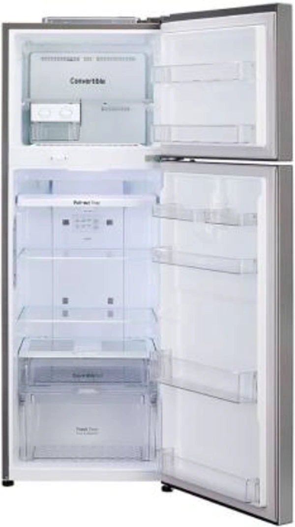 LG 335 L Frost Free Double Door 3 Star Convertible Refrigerator  (Dazzle Steel, GL-T372JDS3)