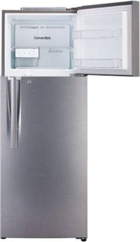 LG 335 L Frost Free Double Door 3 Star Convertible Refrigerator  (Dazzle Steel, GL-T372JDS3)