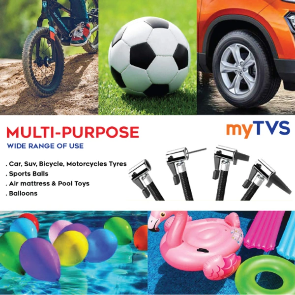 myTVS TI-86 Metallic Digital Auto Cut-Off Car Tyre Inflator