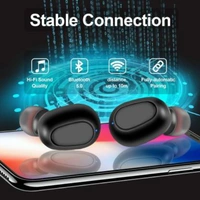 Grostar L21 Wireless Earphone Mini Bluetooth 5.0 Headphone Smart Headphones  (Wireless)