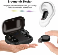 Grostar L21 Wireless Earphone Mini Bluetooth 5.0 Headphone Smart Headphones  (Wireless)