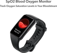 Honor Band 6  (Meteorite Black Strap, Size : Regular) - 