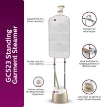 PHILIPS GC 523/60 220 W Garment Steamer  (Gold Water)