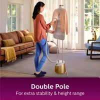 PHILIPS GC 523/60 220 W Garment Steamer  (Gold Water)