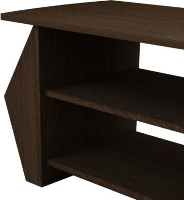 WOODYOU Engineered Wood Coffee Table  (Finish Color - African Oak, Knock Down)
