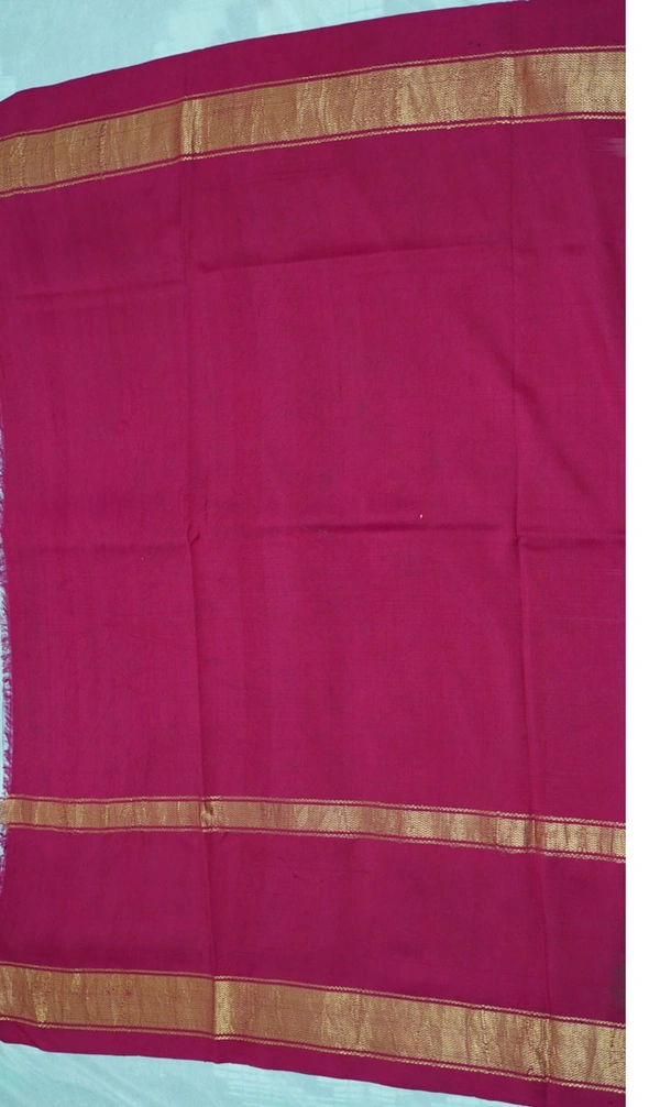 POCHAMPALLY WITH KALAMKARI HAND PAINTED PURE PATTU FLORAL SAREE -PKHPPPFS-006