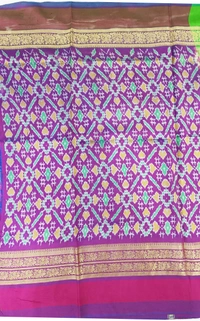 POCHAMPALLY KALAMKARI HAND PAINTED STORY SAREE -PKHPSS005
