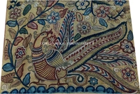 KALAMKARI HAND PAINTED PAITHANI BORDER DUPATTA -KHPPBD002