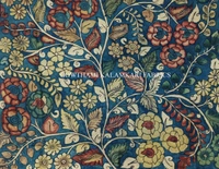 KALAMKARI HAND PAINTED PAITHANI BORDER DUPATTA -KHPPBD010