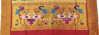 KALAMKARI HAND PAINTED PAITHANI BORDER DUPATTA -KHPPBD014