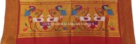 KALAMKARI HAND PAINTED PAITHANI BORDER DUPATTA -KHPPBD021