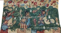 KALAMKARI HAND PAINTED PAITHANI BORDER DUPATTA -KHPPBD024