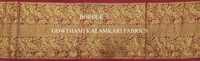 KALAMKARI HAND PAINTED FLORAL LEHENGA -KHPFL035 - UNSTITCHED
