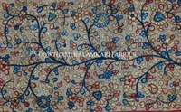 KALAMKARI HAND PAINTED KANCHI BORDER DUPATTA -KHPKBD022