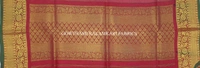 KALAMKARI HAND PAINTED KANCHI BORDER DUPATTA -KHPKBD049