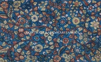 KALAMKARI HAND PAINTED KANCHI BORDER DUPATTA -KHPKBD050