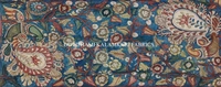 KALAMKARI HAND PAINTED KANCHI BORDER DUPATTA -KHPKBD056