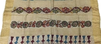 KALAMKARI HANDPAINTED TUSSAR SAREE-KHPTS002