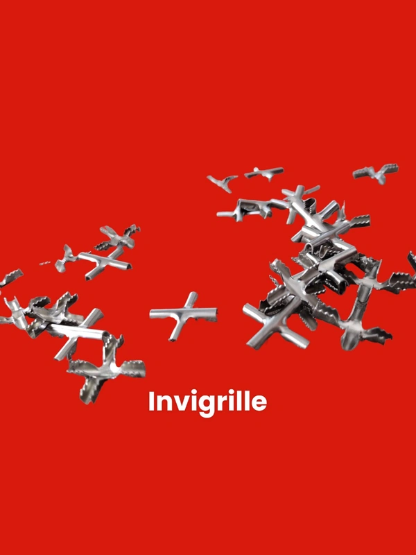 Invigrille  Invisible Grills Cross Clips Stiffeners 