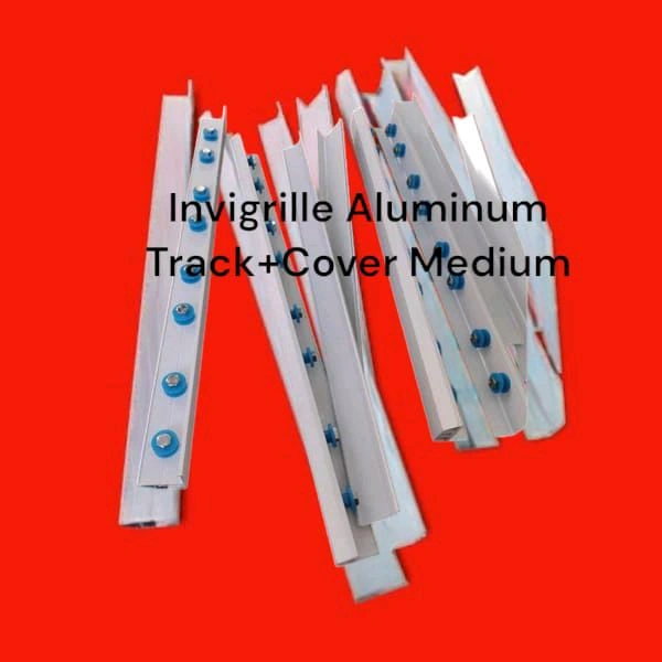 Invigrille  Invisible Grill Tracks (Medium) Plus Cover Set 