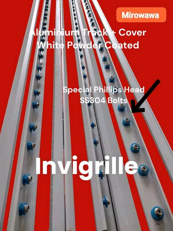 Invigrille  Invisible Grill Tracks Heavy 612 Series+ Cover Set 