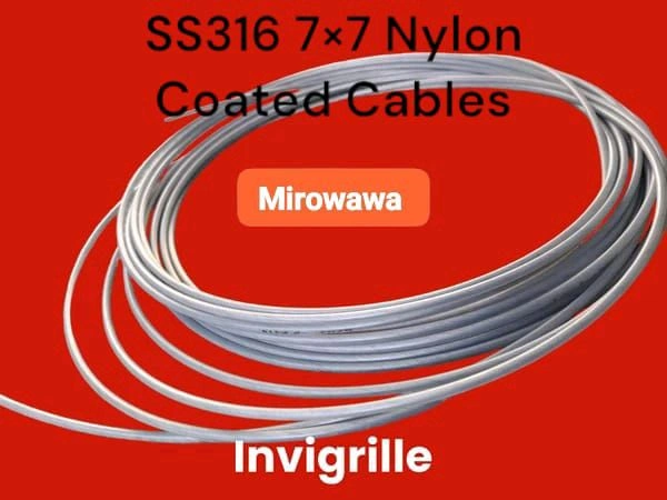 Invigrille  Invisible Grills Cables 2 MM - Silver