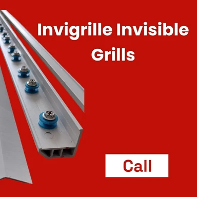 Aluminum Tracks Invisible Grills