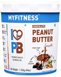 My Fitness I LOVE PB MYFITNESS Chocolate Peanut Butter Smooth (Single Unit)) - Chocolate, 510g