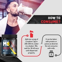 Muscle Blaze MuscleBlaze Creatine Monohydrate, India's Only Labdoor USA Certified Creatine (Unflavoured) - 400g