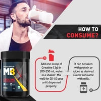 Muscle Blaze MuscleBlaze Creatine Monohydrate, India's Only Labdoor USA Certified Creatine (Unflavoured) - 100g